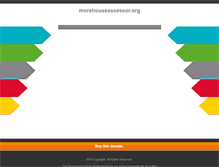 Tablet Screenshot of morehouseassessor.org